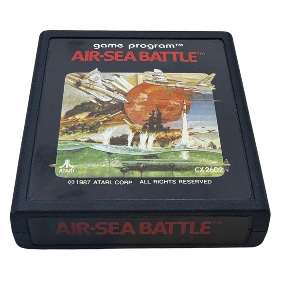 Air-Sea Battle Atari 2600 Video Game CX2602 Red Box 1987 1988 - Picture 7 of 9